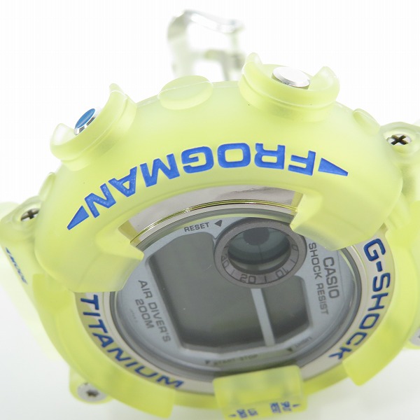 実際に弊社で買取させて頂いたG-SHOCK/Gショック W.C.C.S. FROGMAN/フロッグマン トリプルマンタ DW-8201WC-2T【動作未確認】の画像 4枚目
