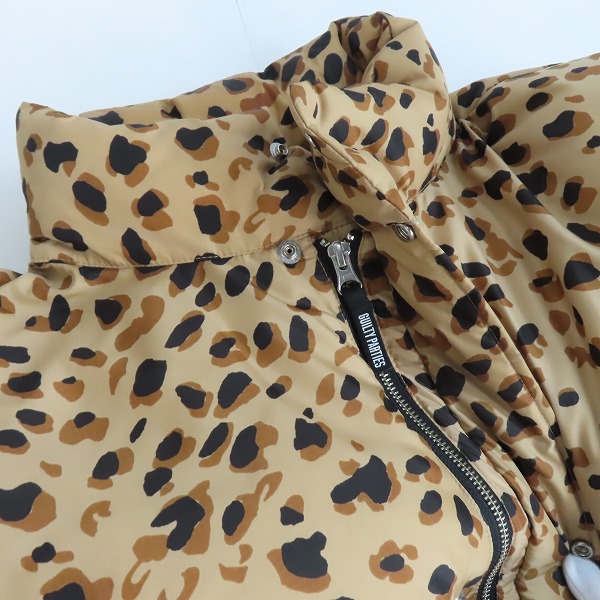 実際に弊社で買取させて頂いたWACKO MARIA × NANGA/ナンガ×ワコマリア 23AW レオパードダウンジャケット/XXLの画像 2枚目