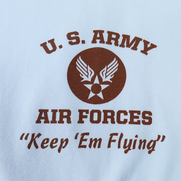 実際に弊社で買取させて頂いたBuzz Rickson's/バズリクソンズ US ARMY GIL ELVGREN ピンナップガール Tシャツ XXLの画像 5枚目