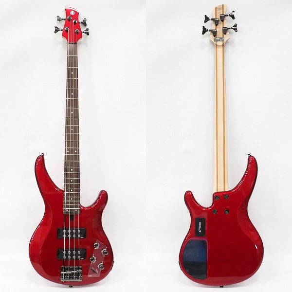 実際に弊社で買取させて頂いた★YAMAHA/ヤマハ TRBX304 CAR アクティブ4弦エレキベース キャンディアップルレッド ソフトケース付の画像 1枚目