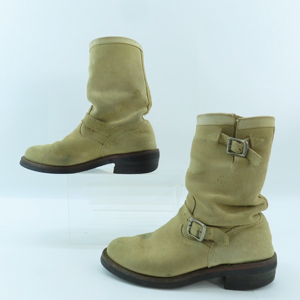 実際に弊社で買取させて頂いたCHIPPEWA/チペワ スエードエンジニアブーツ 1901M06/10E/28.0の画像 3枚目