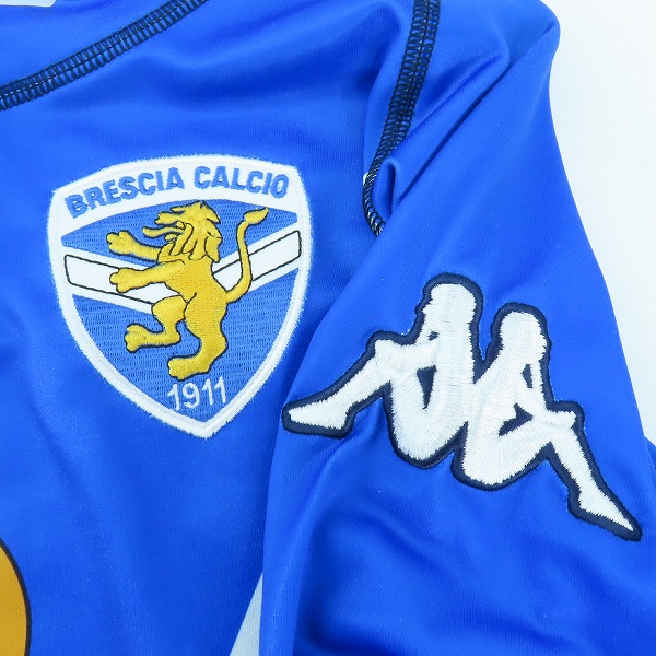 実際に弊社で買取させて頂いたkappa/カッパ ブレシア・カルチョ #10 ロベルト・バッジョ ユニフォーム/XLの画像 5枚目