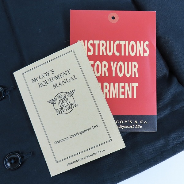 実際に弊社で買取させて頂いたTHE REAL McCOY'S/ザリアルマッコイズ N-1 デッキジャケット NXss 23615 36の画像 8枚目