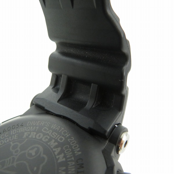 実際に弊社で買取させて頂いたG-SHOCK/Gショック FROGMAN/フロッグマン Bluetooth ソーラー電波時計 GWF-A1000-1AJFの画像 7枚目
