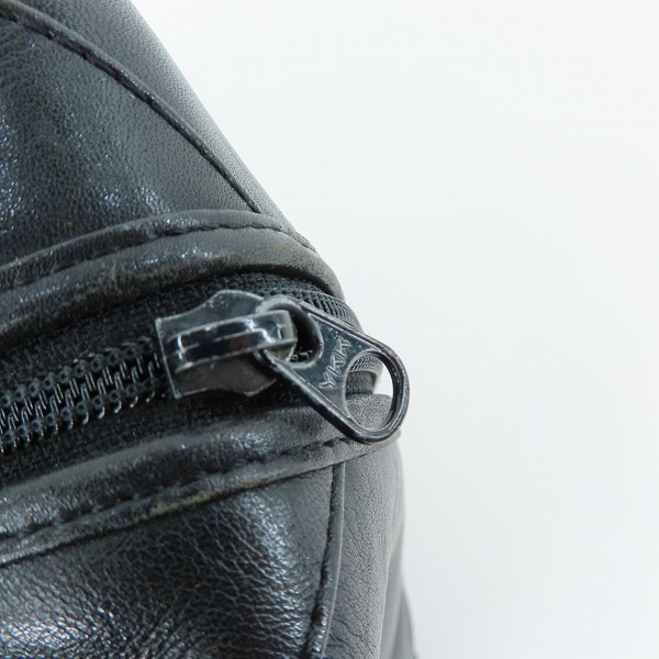 実際に弊社で買取させて頂いたYVES SAINT LAURENT/イブサンローラン レザー ハンドバッグの画像 9枚目