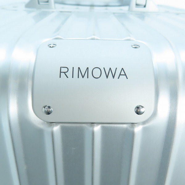 実際に弊社で買取させて頂いたRIMOWA/リモワ ORIGINAL Trunk XL 4輪 キャリーキース 925.85/130Lの画像 3枚目