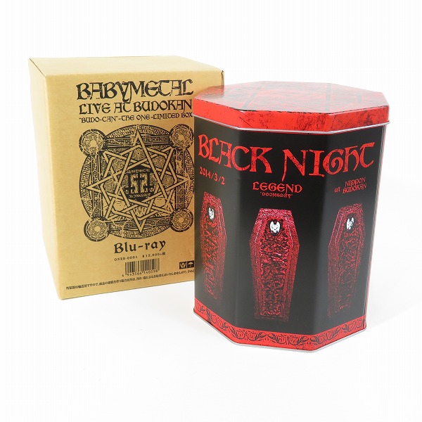 実際に弊社で買取させて頂いたBABYMETAL/ベビーメタル LIVE AT BUDOKAN BUDO-CAN -THE ONE- LIMITED BOX THE ONE会員限定 Blu-ray + CD
