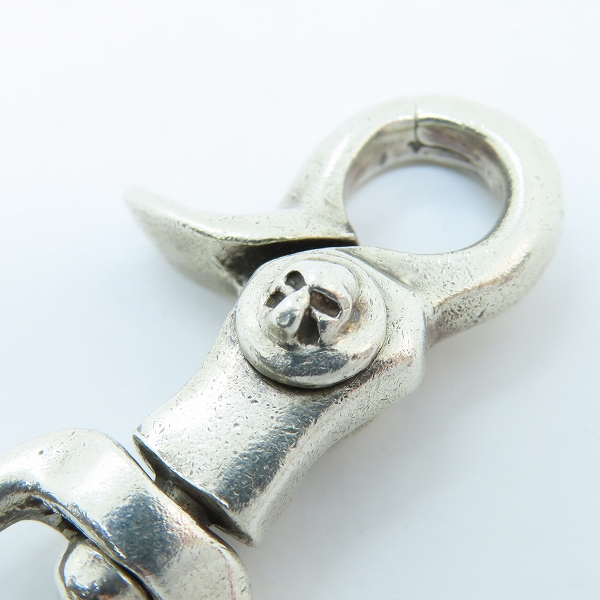 実際に弊社で買取させて頂いた【難有り】THIRTEEN DESIGNS/サーティーンデザインズ マッドスカル キーチェーンの画像 7枚目