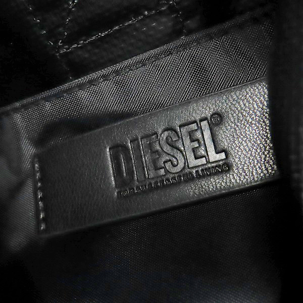 実際に弊社で買取させて頂いたDIESEL/ディーゼル ショルダーバッグ ブラックの画像 4枚目