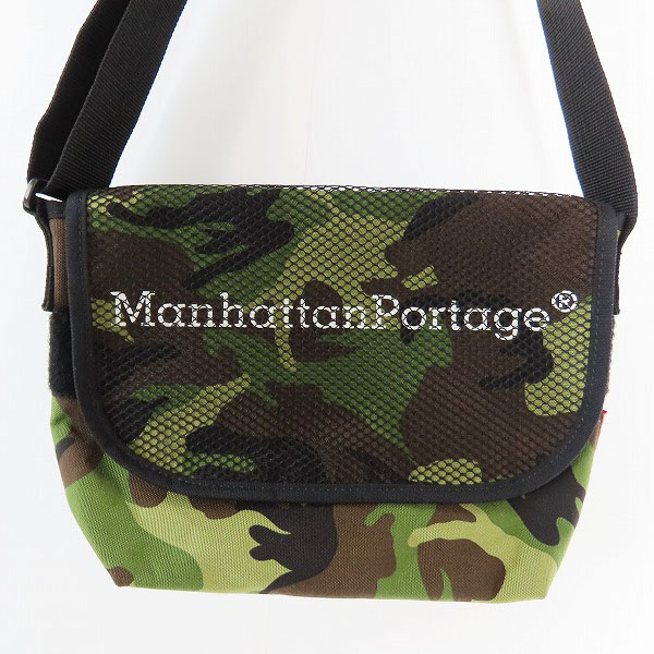 実際に弊社で買取させて頂いたManhattan Portage/マンハッタンポーテージ 迷彩/カモフラ ショルダーバッグ