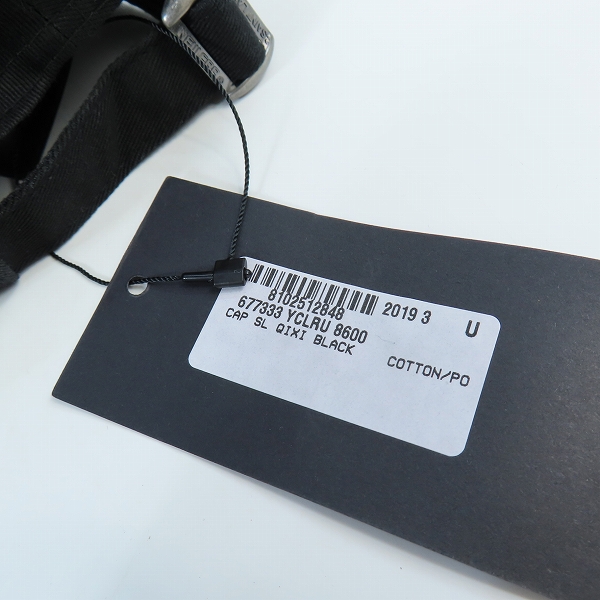実際に弊社で買取させて頂いた【未使用】SAINT LAURENT×NEW ERA/サンローラン×ニューエラ ロゴ キャップ 677333 YCLRUの画像 9枚目