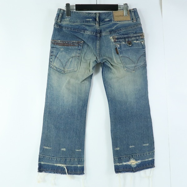 実際に弊社で買取させて頂いたHYSTERICS/ヒステリックス ダメージ加工 デニム パンツ 3AP-4944 Mの画像 1枚目