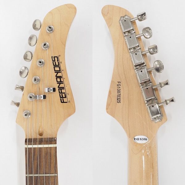 実際に弊社で買取させて頂いた★FERNANDES/フェルナンデス LE-1Z BLK/R 2013 ストラトキャスターType SSH エレキギター ソフトケース付の画像 3枚目