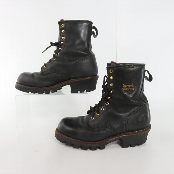 実際に弊社で買取させて頂いたCHIPPEWA/チペワ CHIP-A-TEX/WATERPROOF レースアップブーツの画像 3枚目