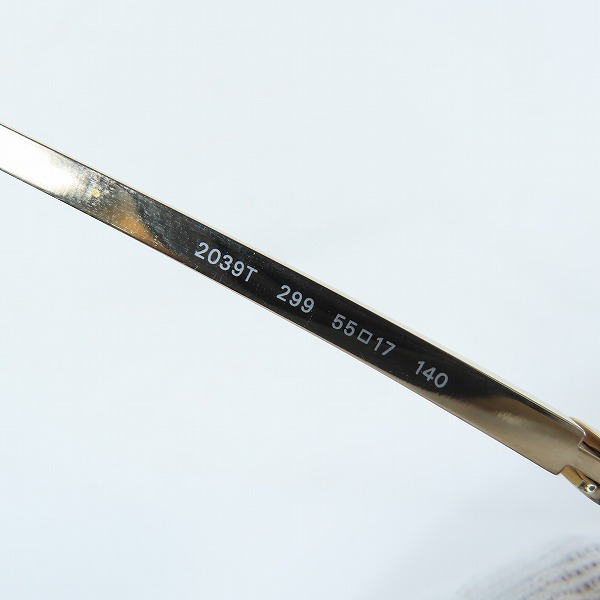 実際に弊社で買取させて頂いた BVLGARI /ブルガリ 2039T  メガネ フレームの画像 7枚目