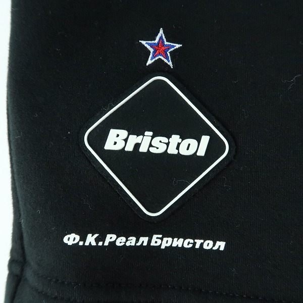 実際に弊社で買取させて頂いたF.C.Real Bristol/F.C.レアルブリストル 18SS SWEAT SHORTS/ショートパンツ ブラック FCRB-180028/Sの画像 5枚目