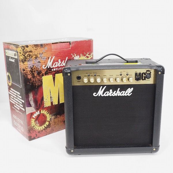 実際に弊社で買取させて頂いた★【難有り】Marshall/マーシャル MG15FX ギターアンプ コンボアンプ