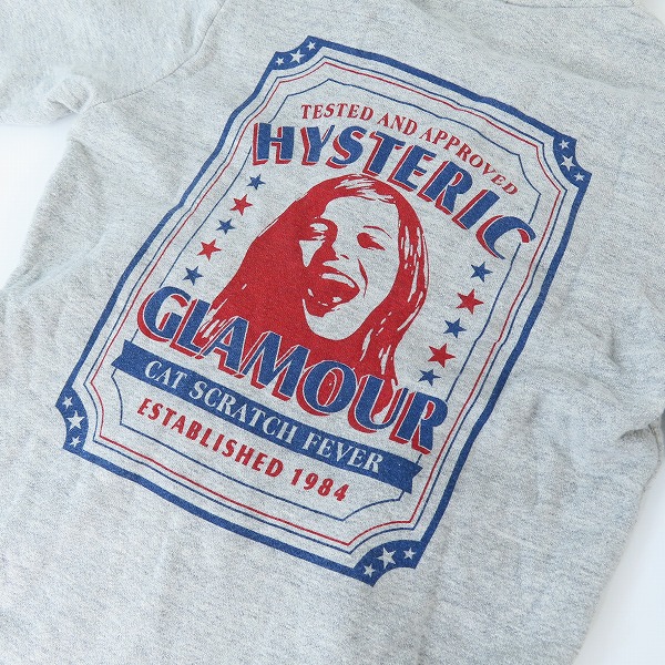 実際に弊社で買取させて頂いたHYSTERIC GLAMOUR/ヒステリックグラマー ガールプリント 長袖 パーカー 0131CF01/FREEの画像 2枚目
