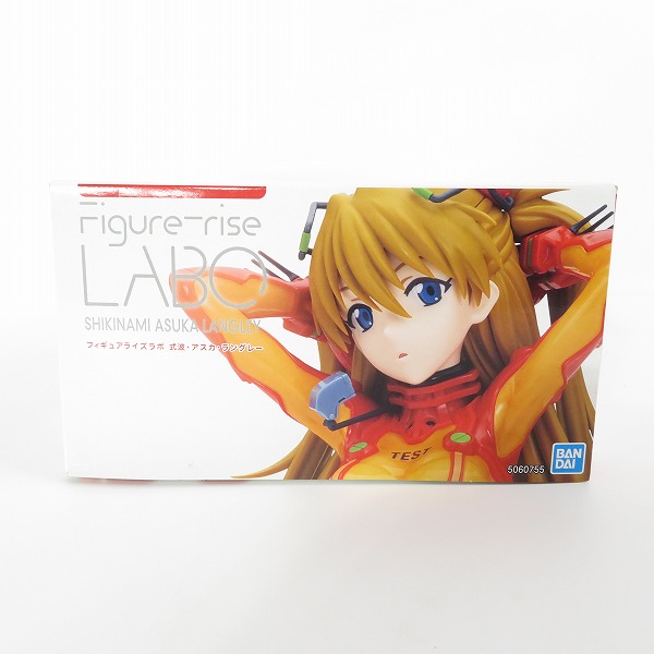 実際に弊社で買取させて頂いた【未組立】BANDAI/バンダイスピリッツ ヱヴァンゲリヲン新劇場版:破 Figure-rise LABO  式波・アスカ・ラングレー/プラモデルの画像 4枚目