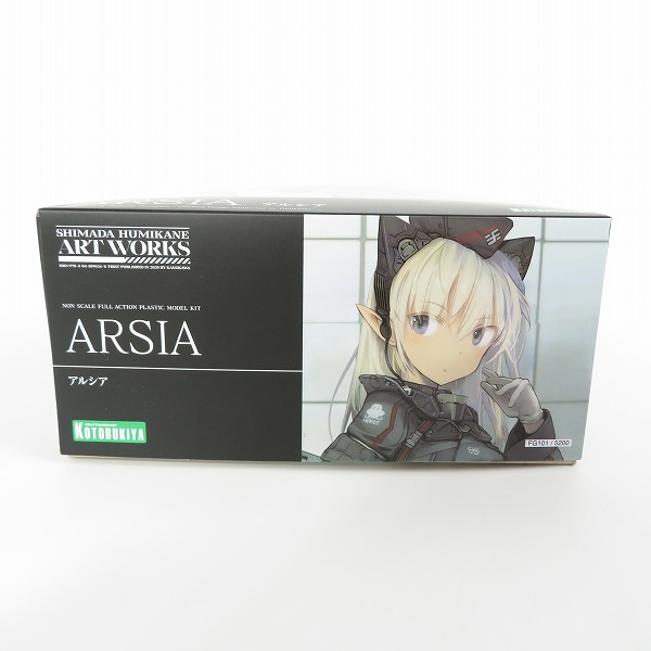 実際に弊社で買取させて頂いた【未組立】KOTOBUKIYA/コトブキヤ 島田フミカネ ART WORKS アルシア プラモデルの画像 5枚目