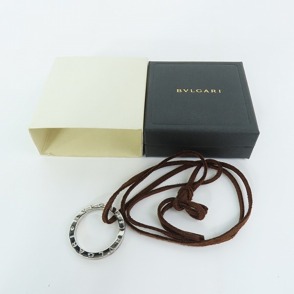 実際に弊社で買取させて頂いたBVLGARI/ブルガリ 925 キーリング ペンダント/ネックレスの画像 9枚目