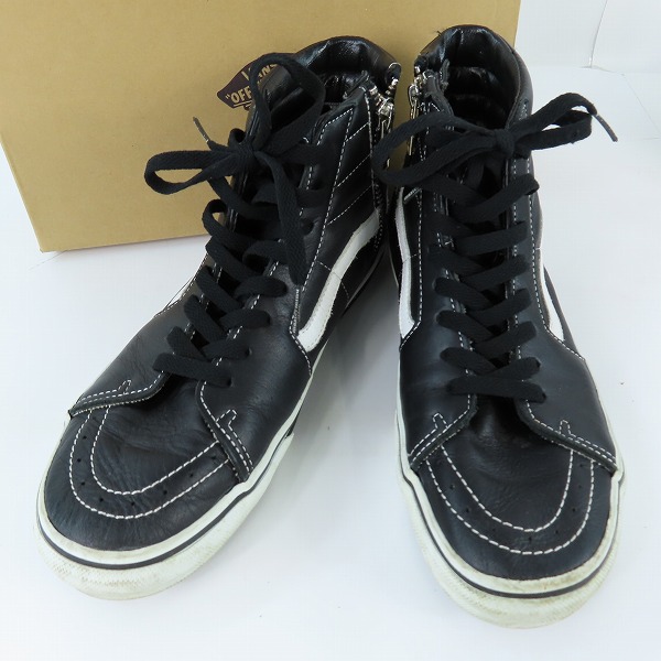 実際に弊社で買取させて頂いたVANS×master mind/バンズ×マスターマインド V38MASTERMIND SK8-HI 553610-0001 28