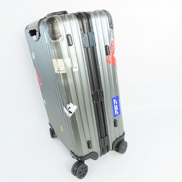 実際に弊社で買取させて頂いたRIMOWA×MONCLER/リモワ×モンクレール トパーズ オリジナル キャビン キャリーケース 923.90の画像 3枚目