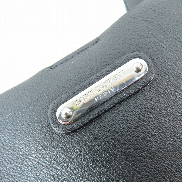 実際に弊社で買取させて頂いたSAINT LAURENT PARIS/サンローランパリ ボールド クロスボディバッグ/メッセンジャーバッグ ポーチ付 503988の画像 7枚目