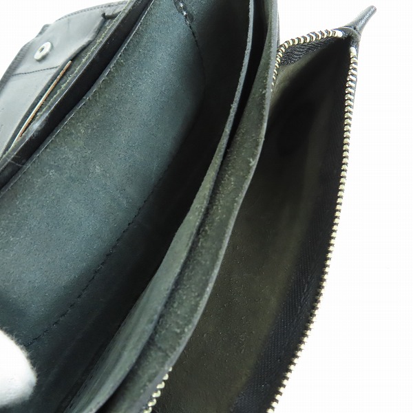 実際に弊社で買取させて頂いたRED MOON/レッドムーン Losers Boogie S字フックロープ付 レザー ロングウォレット 長財布の画像 4枚目