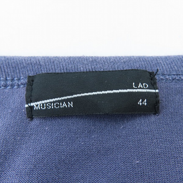 実際に弊社で買取させて頂いたLAD MUSICIAN/ラッドミュージシャン NIHILISM FLOWER BIG T-SHIRTS ニヒリズムフラワービッグTシャツ 2321-802 44の画像 2枚目