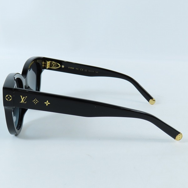 実際に弊社で買取させて頂いたLOUIS VUITTON/ルイヴィトン マイ モノグラム ラウンド ノワール モノグラムフラワー アセテートフレーム アイウエア Z1526Eの画像 1枚目