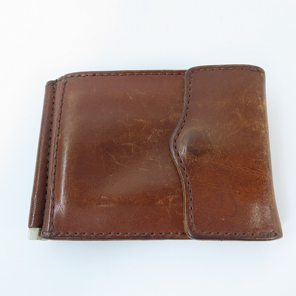 実際に弊社で買取させて頂いたNEIGHBORHOOD×PORTER/ネイバーフッド×ポーター クリップ付き2つ折り革財布/レザーウォレットの画像 1枚目