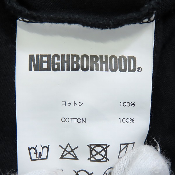 実際に弊社で買取させて頂いたNeighborhood/ネイバーフッド ロゴプリント半袖Tシャツ Mの画像 3枚目