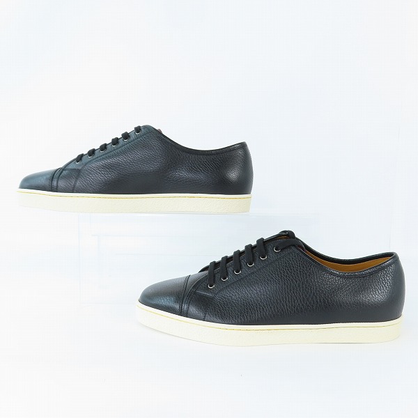 実際に弊社で買取させて頂いたJOHN LOBB/ジョンロブ LEVAH/レバー レザー スニーカー 0315/8.5の画像 3枚目