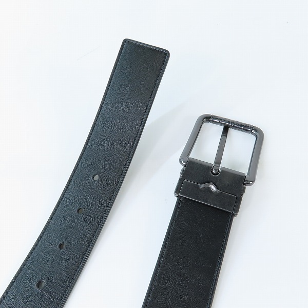 実際に弊社で買取させて頂いたCOACH/コーチ レザーベルト シグネチャー柄の画像 2枚目