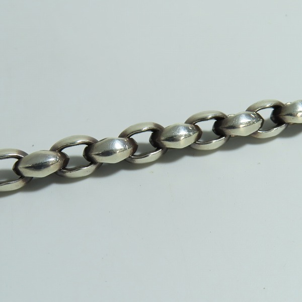 実際に弊社で買取させて頂いた【ギャラ付き】LONE ONES/ロンワンズ SILK LINK SMALL/シルクリンク スモール シルバーブレスレット MFB-0040S-CC-Lの画像 6枚目