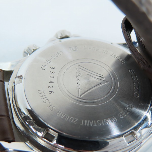 実際に弊社で買取させて頂いたSEIKO/セイコー 腕時計 アルピニスト メカニカル 自動巻/6R15-00E1/SARB017の画像 4枚目