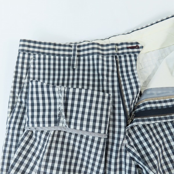実際に弊社で買取させて頂いたPaul Smith/ポールスミス ブロックチェックパンツ PM-MH-40744/Mの画像 2枚目