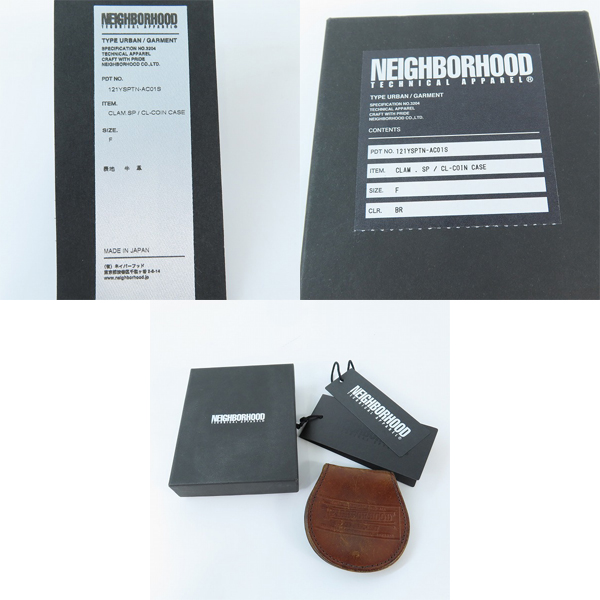実際に弊社で買取させて頂いたNEIGHBORHOOD×PORTER/ネイバーフッド×ポーター レザー コインケースの画像 9枚目