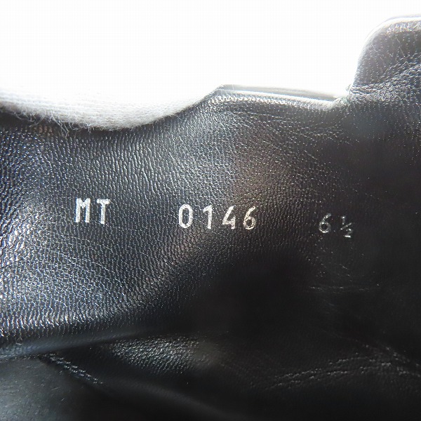 実際に弊社で買取させて頂いたLOUIS VUITTON/ルイヴィトン サイドジップブーツ 6.5の画像 5枚目