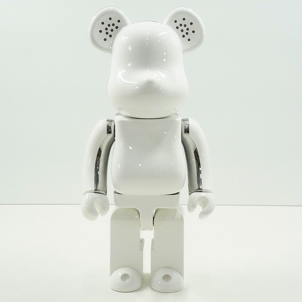 実際に弊社で買取させて頂いたradius/ラディウス MEDICOM TOY/メディコムトイ SP-BBF11 W ホワイト BE@RBRICK/ベアブリック スピーカーシステム 動作未確認の画像 1枚目