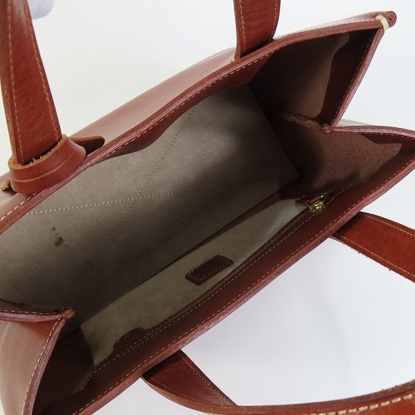 実際に弊社で買取させて頂いた土屋鞄製造所/ツチヤカバン Diario/ディアリオ ハンディトート の画像 3枚目