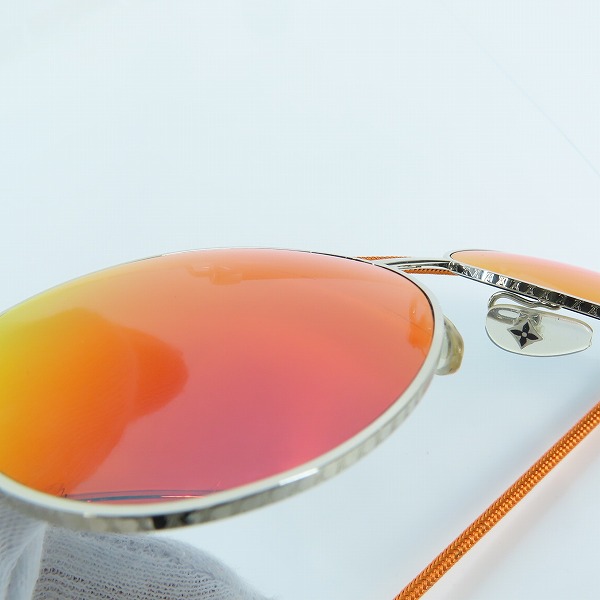 実際に弊社で買取させて頂いたLouis Vuitton/ルイヴィトン コンスピラシオン パイロットサングラス/アイウエア Z0552Uの画像 8枚目