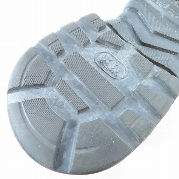 実際に弊社で買取させて頂いたGIORGIO ARMANI/ジョルジオアルマーニ レザー スニーカー X2C639/6の画像 7枚目