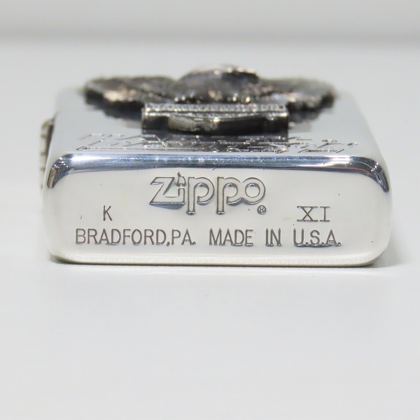 実際に弊社で買取させて頂いたZIPPO/ジッポー Harley-Davidson/ハーレーダビッドソン スタンド付き 1995年製の画像 3枚目