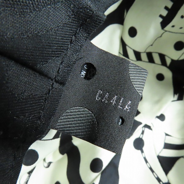 実際に弊社で買取させて頂いたCA4LA/カシラ ジップデザイン キャスケット ブラウン SHK00858の画像 7枚目