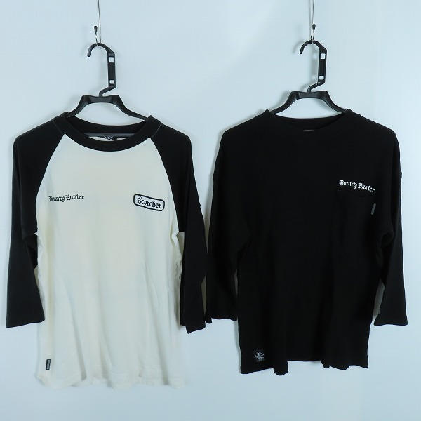 実際に弊社で買取させて頂いたBOUNTY HUNTER/バウンティーハンター 長袖 カットソー 2点セット