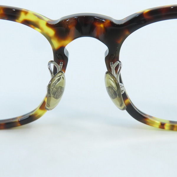 実際に弊社で買取させて頂いた999.9/フォーナインズ アイウェア/メガネフレーム NP-161 651の画像 5枚目