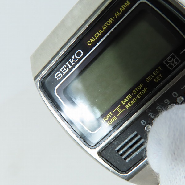 実際に弊社で買取させて頂いたSEIKO/セイコー CALCULATOR ALARM/カリキュレーター アラーム C359-5000【動作未確認】の画像 5枚目