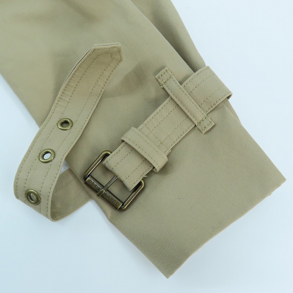 実際に弊社で買取させて頂いたBURBERRY BLUE LABEL/バーバリーブルーレーベル トレンチコート 55A11-600-42/38の画像 7枚目